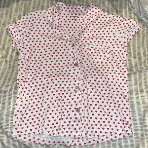 Roller Rabbit Pink Hearts Shirt